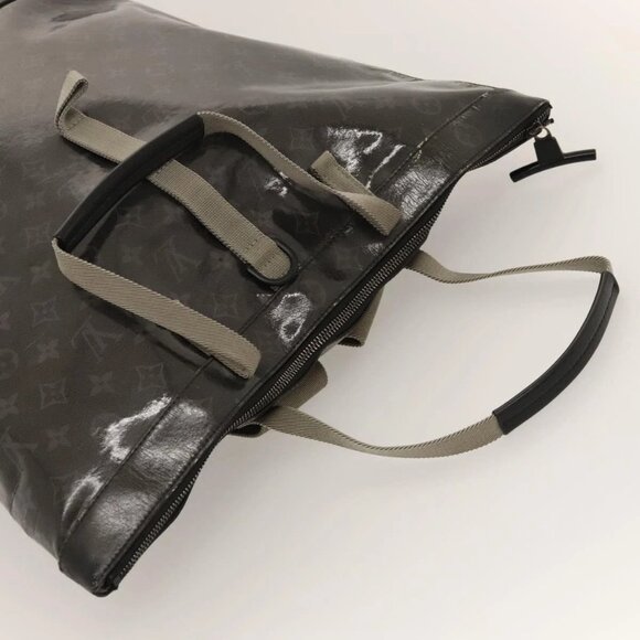 LOUIS VUITTON Monogram Eclipse Glaze Zipped Tote Backpack - Picture 6 of 16